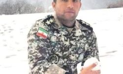 الاعلام الإيراني ينشر صورة احد شهداء القصف الإسرائيلي الليلة الماضية